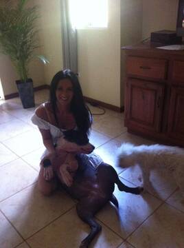 con i miei cagnolini