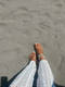 Feet on the beach