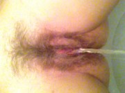 pissing - la mia fica pelosa ti piscia in faccia